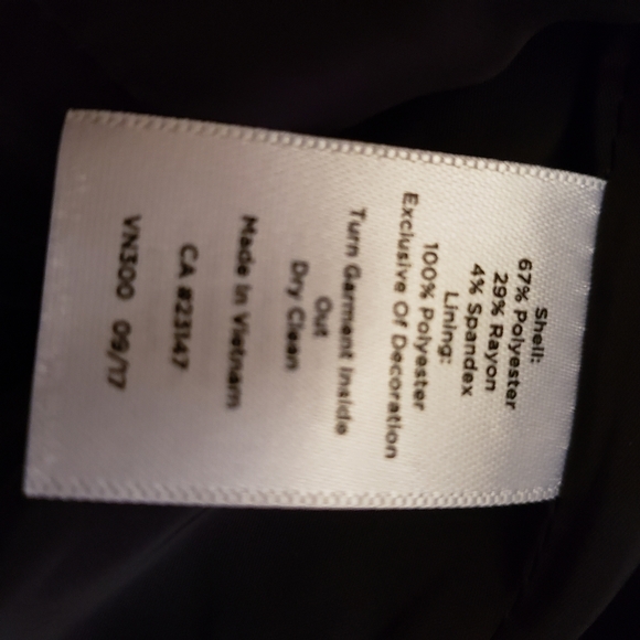 Talbots zipper front dress jacket , size 10 - Picture 10 of 10